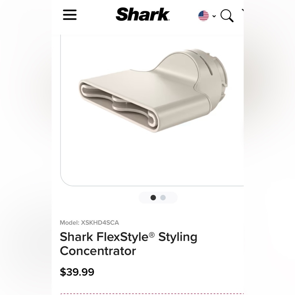 FlexStyle Styling Concentrator - Cream